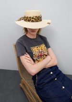 Sombrero con lazada estampada - Imagen 9