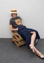 Sombrero con lazada estampada - Imagen 7