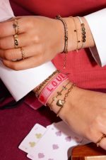 Pulsera con mini tréboles - Imagen 4