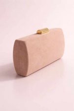 Clutch Pink con Cierre Dorado - Imagen 2