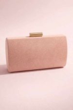 Clutch Pink con Cierre Dorado