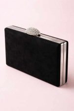 Cartera de Fiesta con Cierre de Strass - Imagen 5