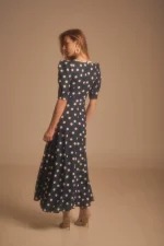 Vestido Azucena marino - Imagen 5