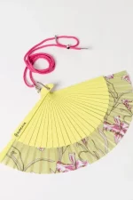 Abanico estampado con cordón para colgar - Imagen 3