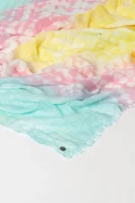 Pañuelo de rayas tie dye - Imagen 2