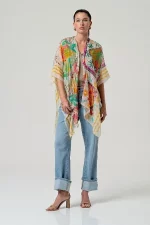 Kaftan abierto estampado - Imagen 2