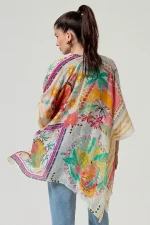 Kaftan abierto estampado - Imagen 3