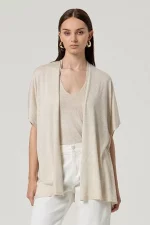 Poncho abierto brillante - Imagen 2