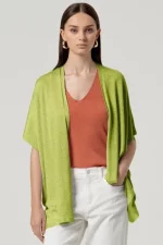 Poncho abierto brillante - Imagen 6