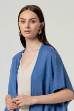 Poncho abierto brillante - Imagen 9