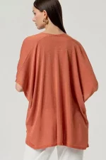 Poncho abierto brillante - Imagen 12