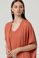 Poncho abierto brillante - Imagen 13