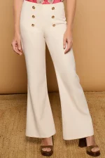 White Aivis Trousers - Imagen 2