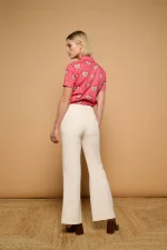 White Aivis Trousers - Imagen 3