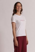 Camiseta bordada "La vie en rose" - Imagen 6