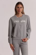 Sudadera con cremallera "LIBERTAD"