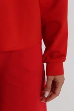 Sudadera "Beverly Hills" con cuello en V y detalles de pedrería - Imagen 6