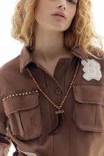 Collar Cuentas Cuerno 328008