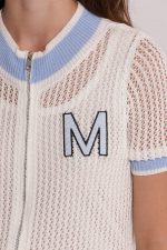 Jersey de crochet con cremallera - Imagen 4