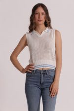 Top de punto de ganchillo