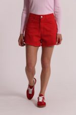 Short vaquero bajo desgastado - Imagen 2