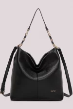 Bolso de hombro con cadena en el asa - Imagen 4