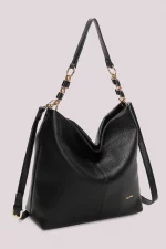 Bolso de hombro con cadena en el asa - Imagen 5