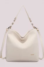 Bolso de hombro con cadena en el asa - Imagen 6