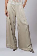 Pantalón Palazzo de Satén Neela - Imagen 3