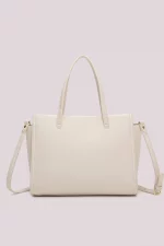 Bolso grande con nudo en las asas - Imagen 2