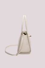 Bolso grande con nudo en las asas - Imagen 4