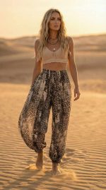 Pantalón de Animal Print 212036 - Imagen 6