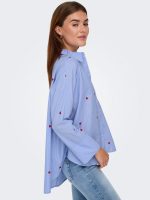 Camisa de rayas con corazones bordados New Lina Grace - Imagen 5