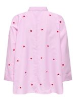 Camisa de rayas con corazones bordados New Lina Grace - Imagen 9