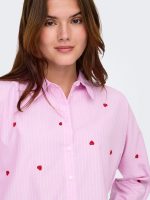 Camisa de rayas con corazones bordados New Lina Grace - Imagen 12
