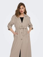 Gabardina larga Only Line - Imagen 4