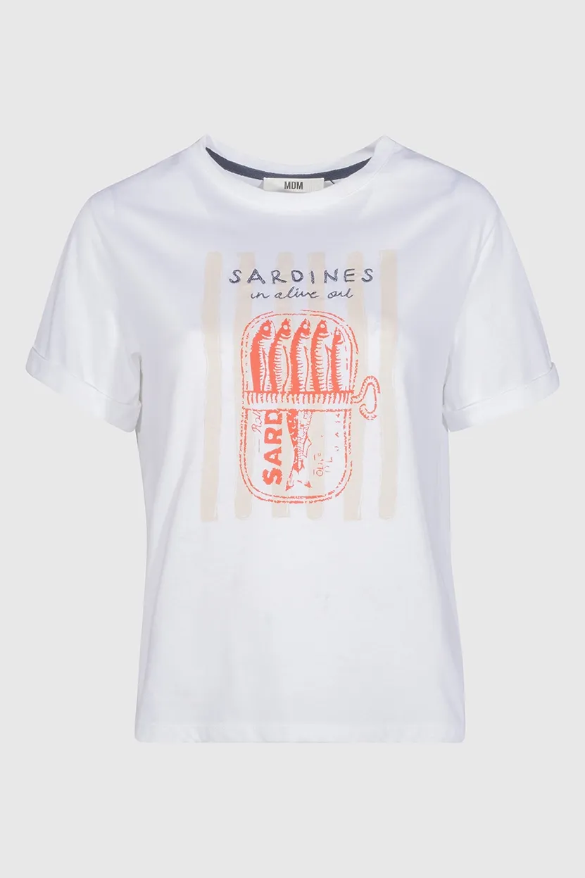 44208316100 Camiseta Sardines - Imagen 1