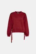 Sudadera básica lazos