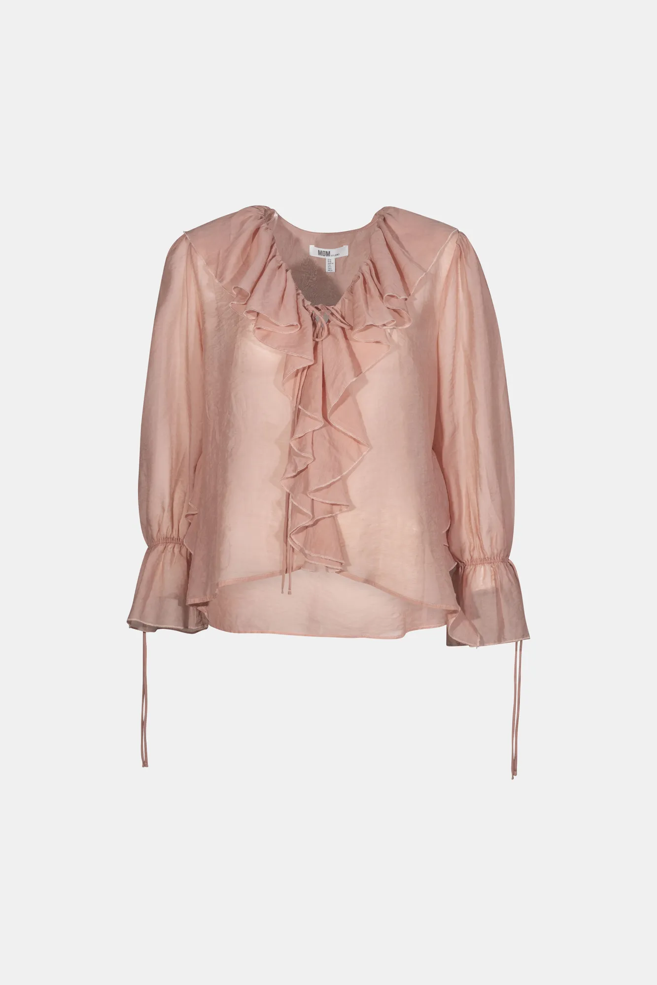 46111603122_1 Blusa volantes poetcore - Imagen 1