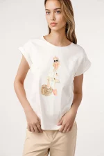 Camiseta chica gafas