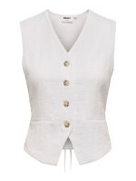 Chaleco de lino Only Ita - Imagen 3