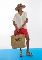 Bolso desestructurado rafia Summer Club - Imagen 7