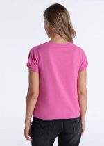 Camiseta estampado strass - Imagen 3