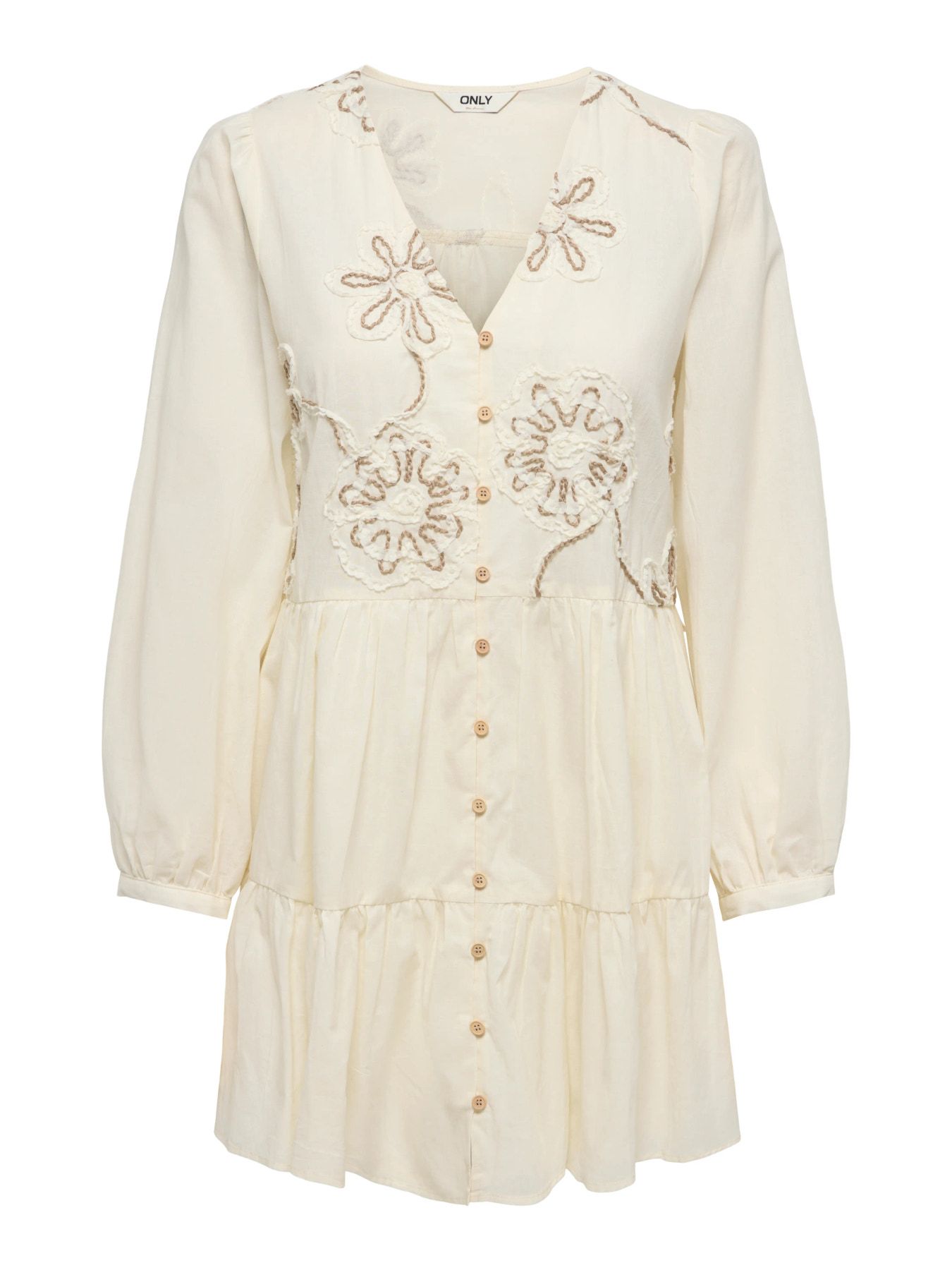 F_15381153_M_5092550_Front Vestido corto de manga larga Only Enore - Imagen 1