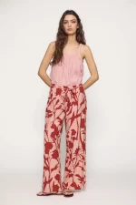 Pantalón de gasa estampado - Imagen 2