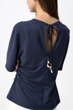 Camiseta drapeada Isla