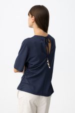 Camiseta drapeada Isla - Imagen 4