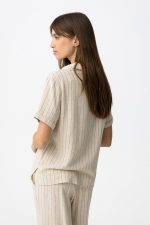 Polo de lino a rayas Soulout - Imagen 3