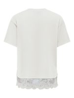 Camiseta con el bajo de encaje Vivvi - Imagen 2