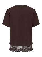 Camiseta con el bajo de encaje Vivvi - Imagen 4
